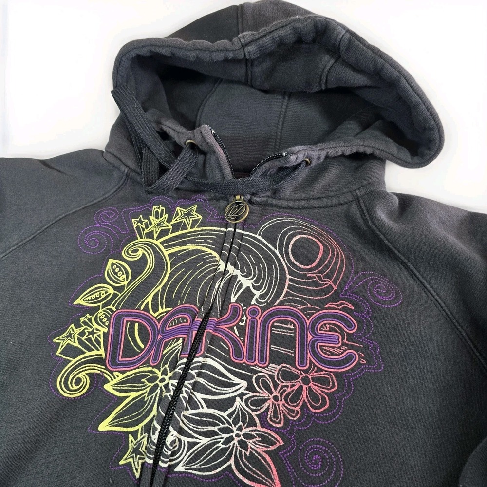 Y2K Dakine Womens Zip-up Hoodie Size Medium